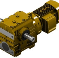 五金抛光机用BOSERL减速机与齿轮减速电机组合型号